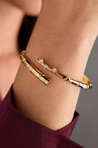 Harry Potter™ Hermione Wand Bypass Cuff - Willow & Luna