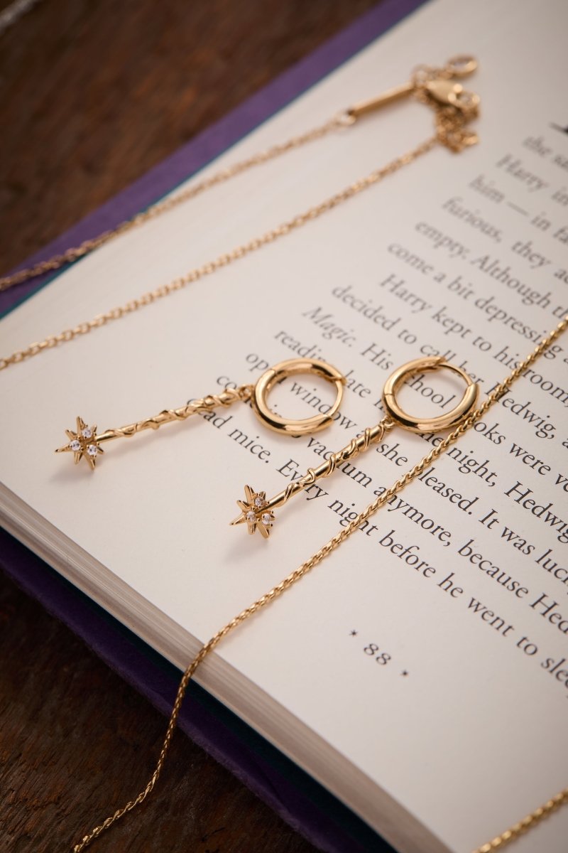 Harry Potter™ Hermione Wand Earrings - Willow & Luna