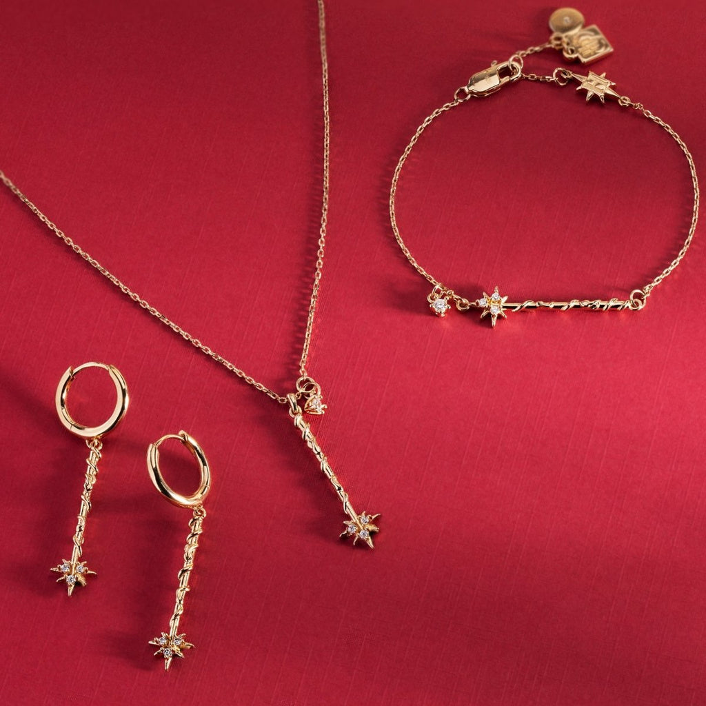 Harry Potter™ Hermione Wand Necklace - Willow & Luna