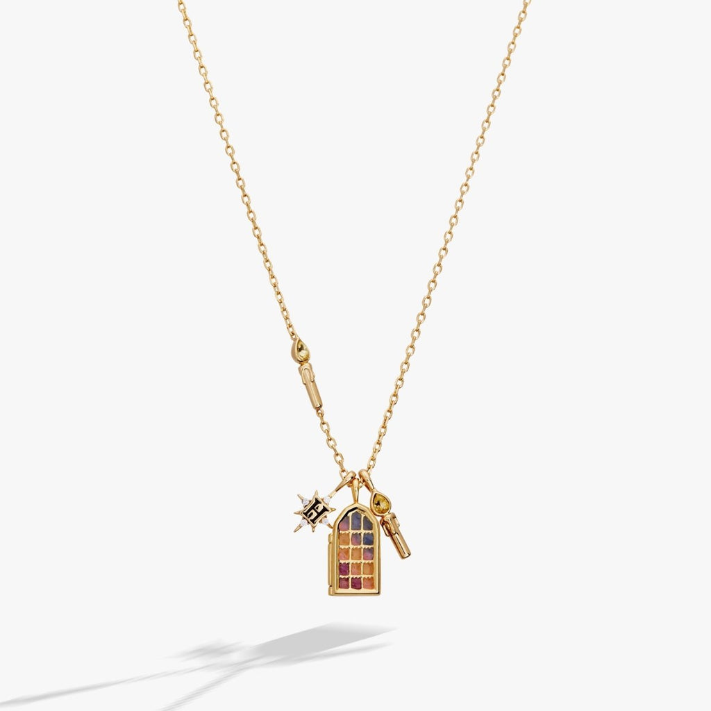 Harry Potter™ Hogwarts Great Hall Cluster Charm Necklace - Willow & Luna