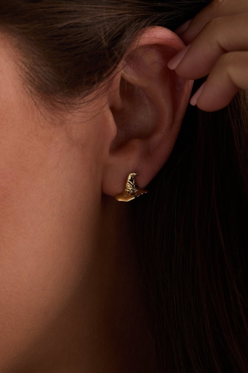 Harry Potter™ Hogwarts & Sorting Hat Earring Set of 2 - Willow & Luna