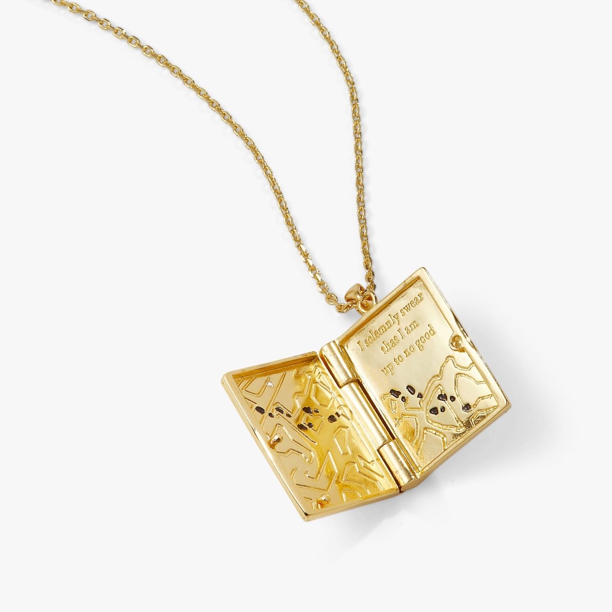 Harry Potter™ Mischief Managed Locket Necklace - Willow & Luna