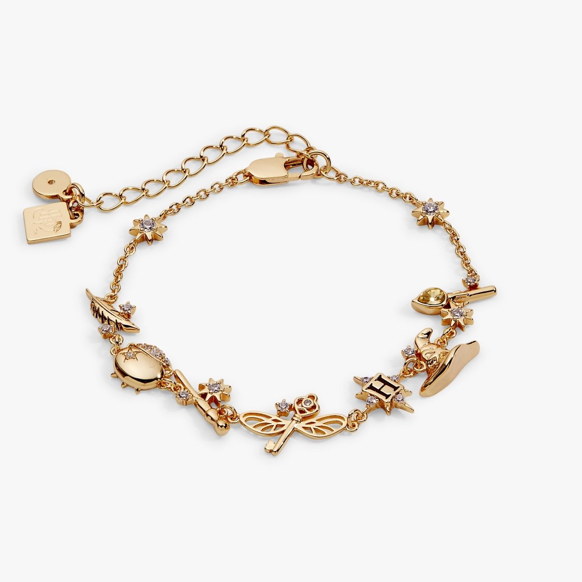 Harry Potter™ Mixed Icon Inline Charm Bracelet - Willow & Luna