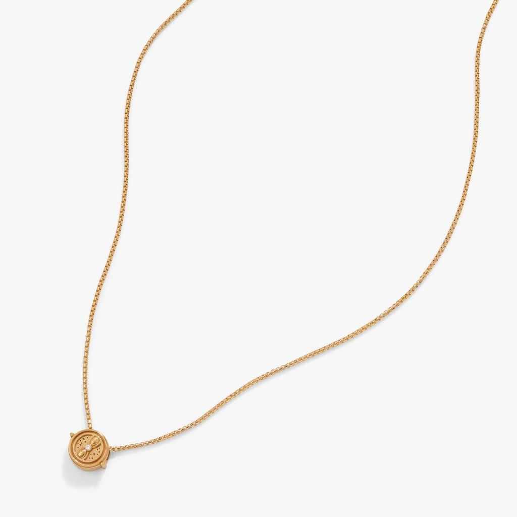 Harry Potter™ Time Turner Necklace, Gold - Willow & Luna