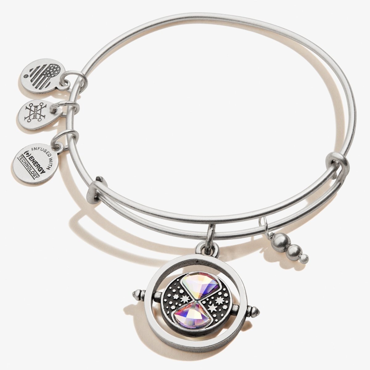 Harry Potter™ Time Turner Spinner Charm Bangle - Willow & Luna