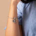 Harry Potter™ Time Turner Spinner Charm Bangle - Willow & Luna