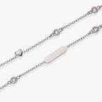 Heart Chain Double Strand Bracelet - Willow & Luna