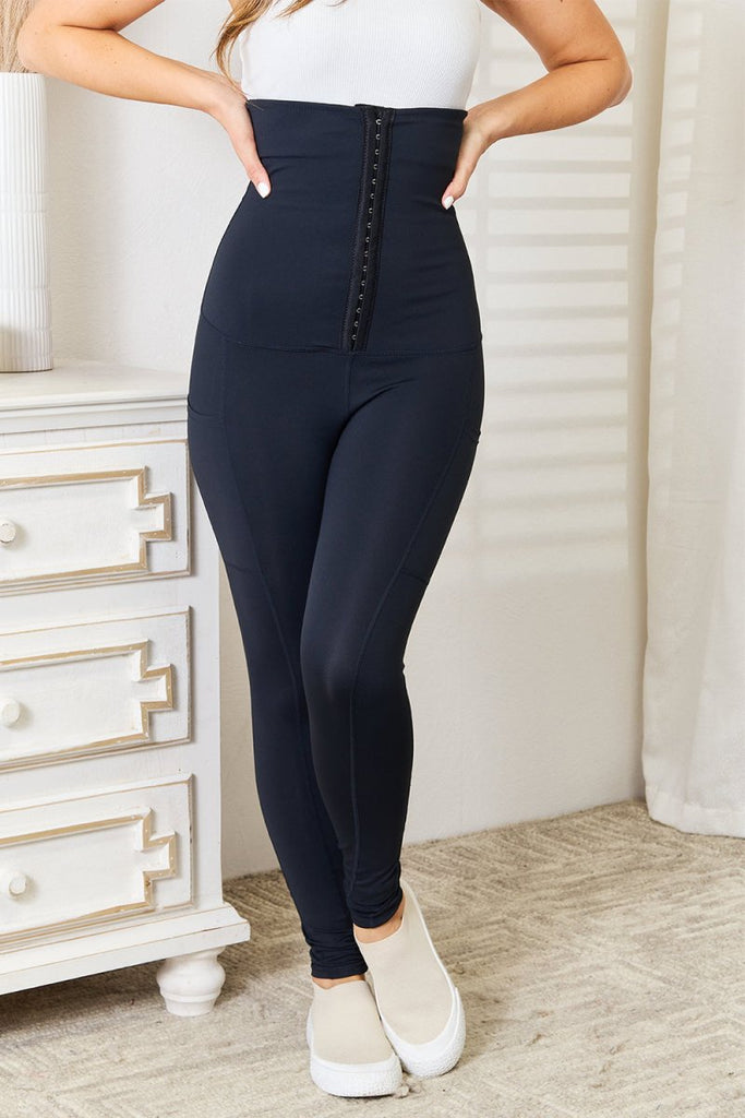 Heimish Full Size Waist Trainer Corset Leggings - Willow & Luna