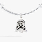 Ghost 'Only Here for the Boos' Textured Bangle