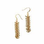 Herringbone Earrings - Willow & Luna
