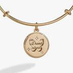 Hidden Message Butterfly Affirmation Bangle - Willow & Luna