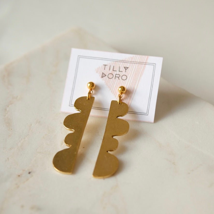 hills earrings - Willow & Luna
