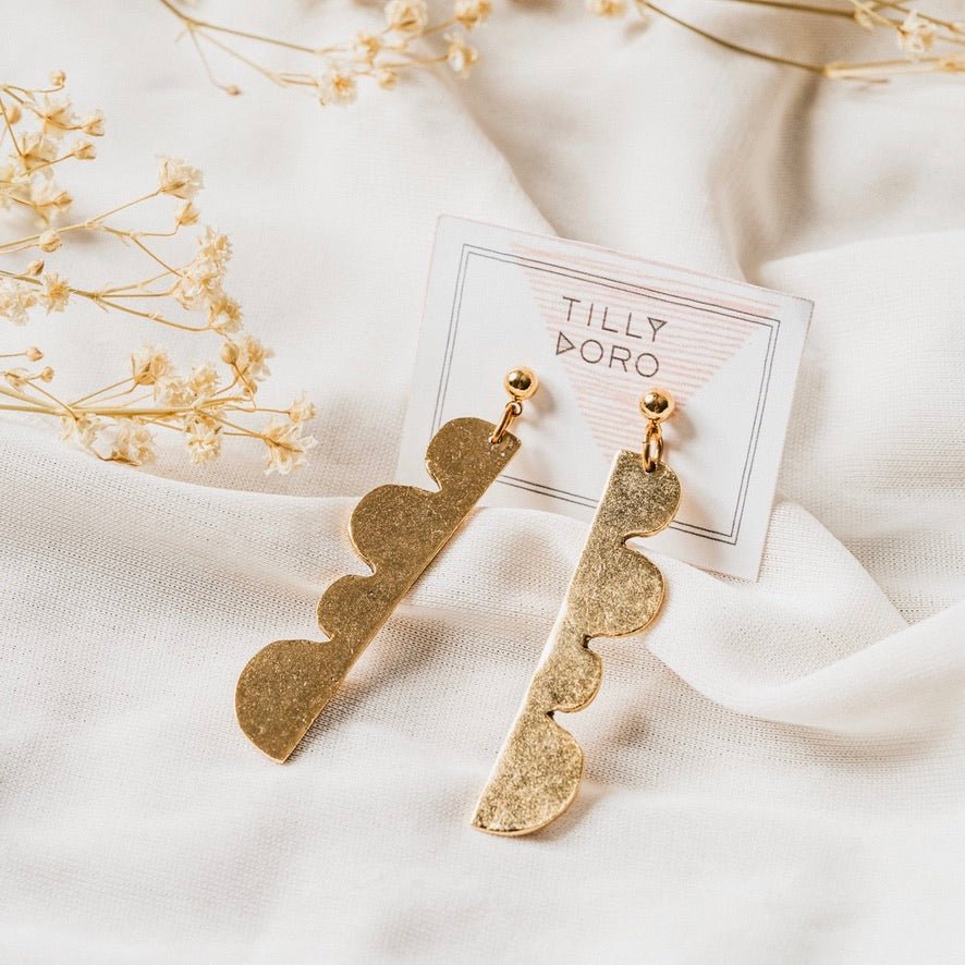 hills earrings - Willow & Luna