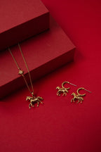 Horse Huggie Hoop Earrings - Willow & Luna