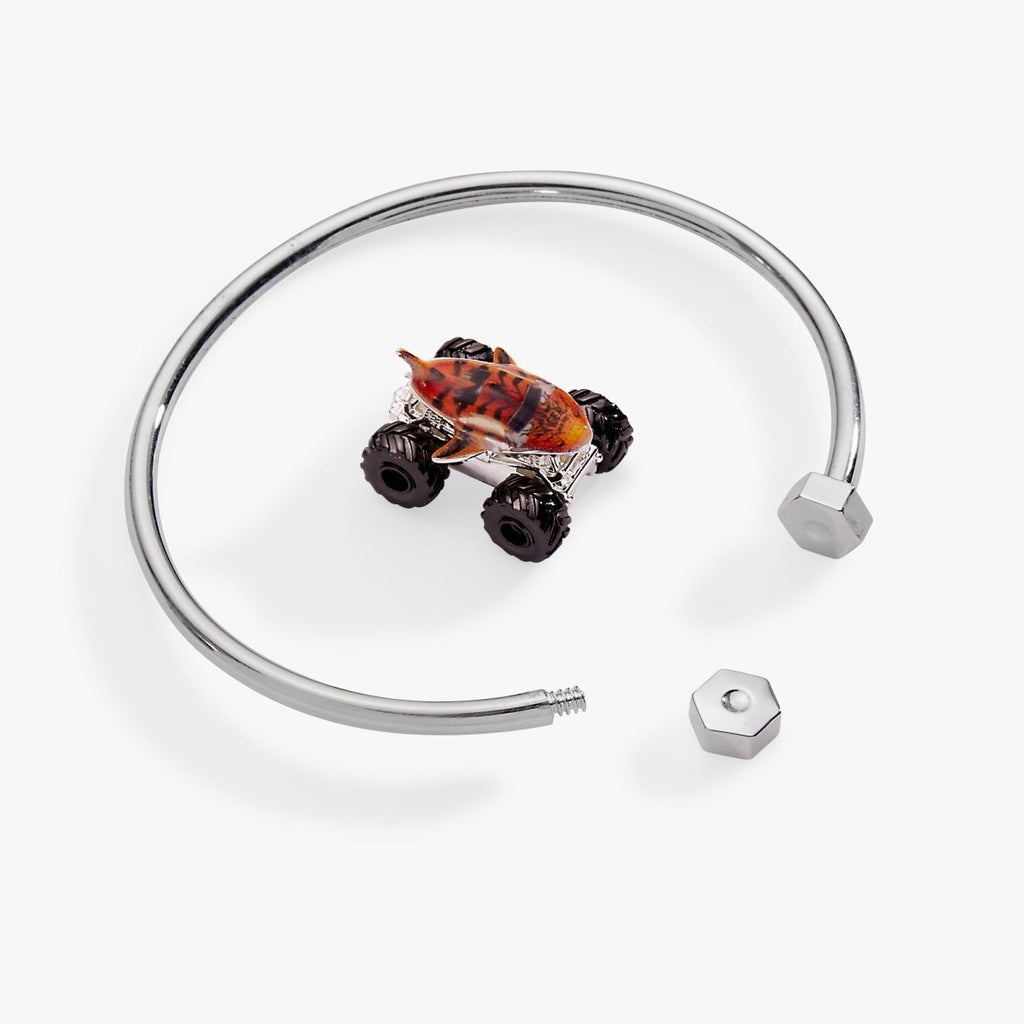 Hot Wheels™ Tiger Shark Monster Truck Moveable Cuff - Willow & Luna