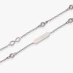 Infinity Chain Double Strand Bracelet - Willow & Luna