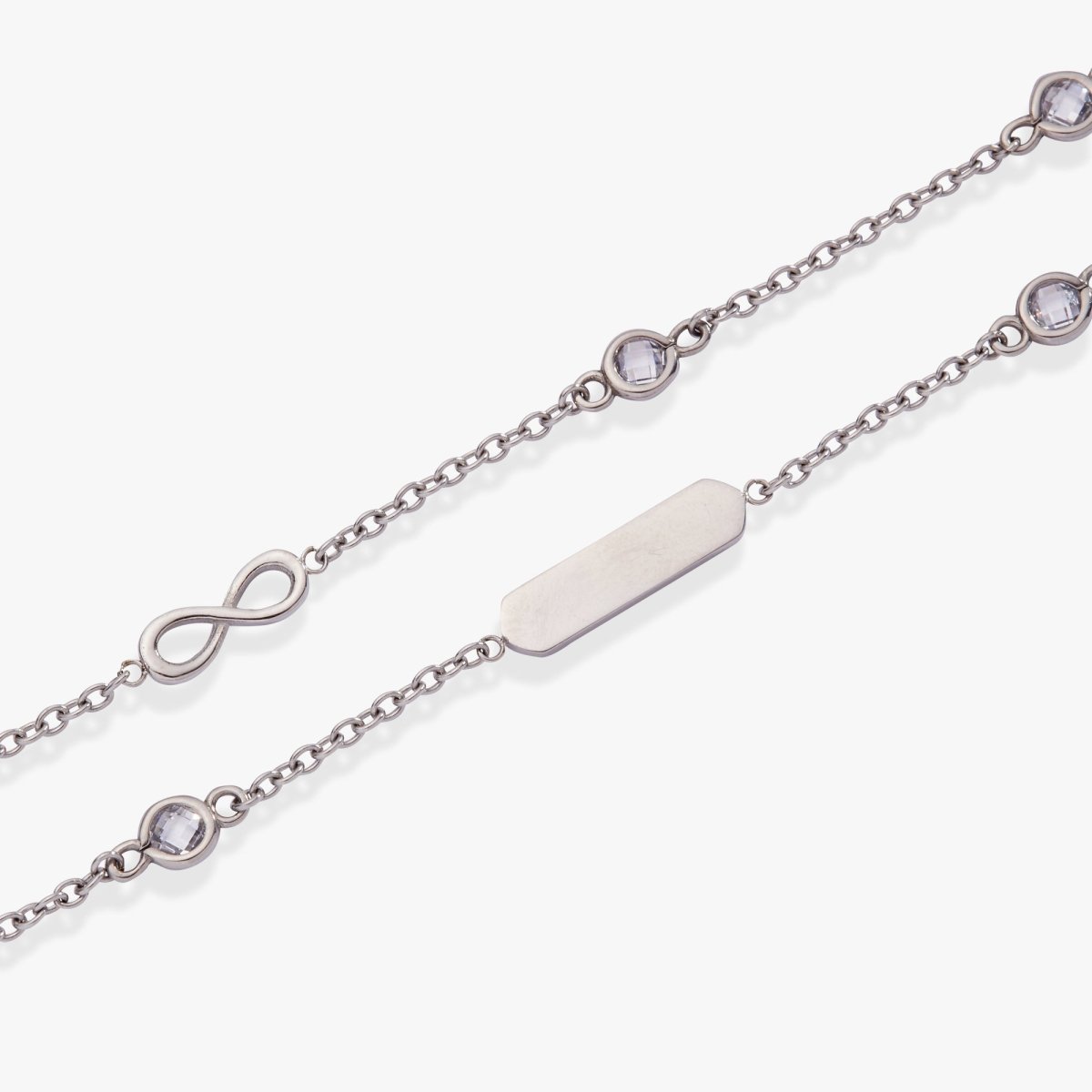 Infinity Chain Double Strand Bracelet - Willow & Luna