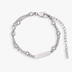 Infinity Chain Double Strand Bracelet - Willow & Luna