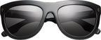 Jagger - Polished Black and Copper / Grey Lens - Willow & Luna