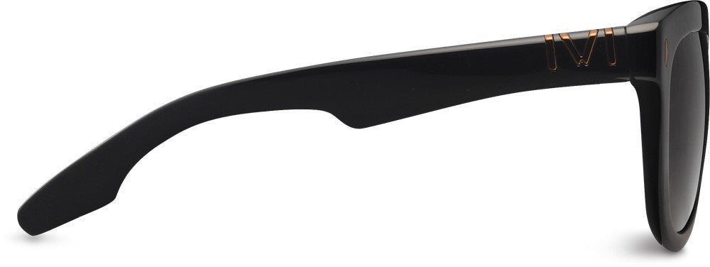 Jagger - Polished Black and Copper / Grey Lens - Willow & Luna