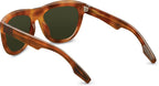 Jagger - Polished Classic Tortoise / Green Grey Lens - Willow & Luna