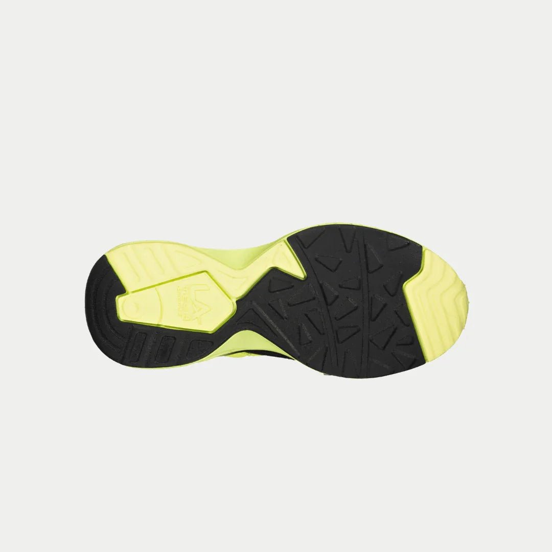 LA Gear Kids Catapult Light - Up x Glow Lowtop | Neon Yellow x Black - Willow & Luna