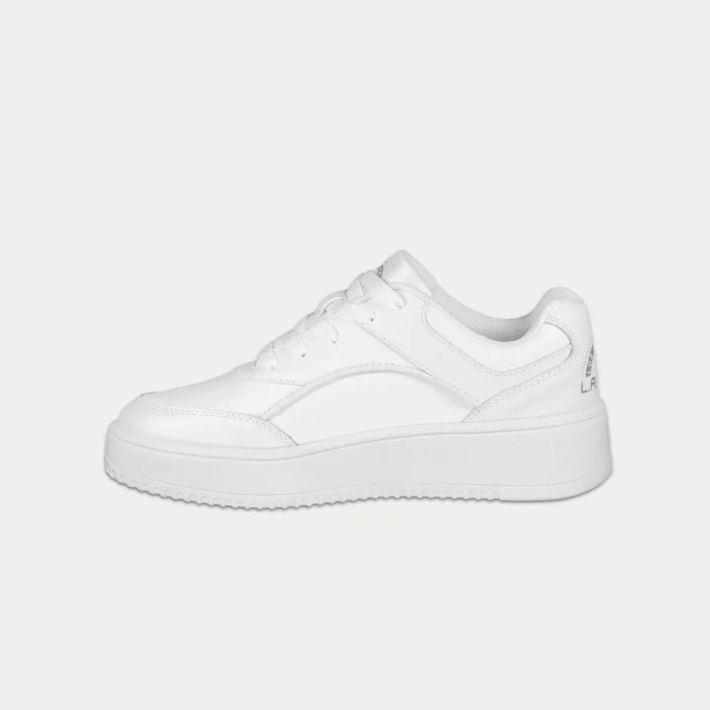 LA Gear Kids Flame Lowtop | White - Willow & Luna