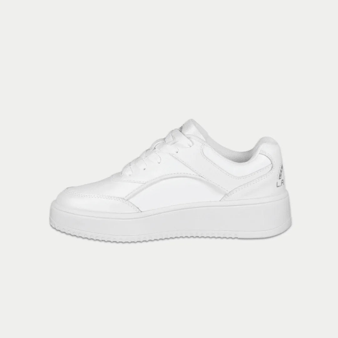LA Gear Kids Flame Lowtop | White - Willow & Luna
