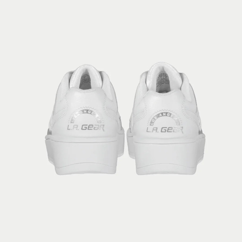 LA Gear Kids Flame Lowtop | White - Willow & Luna