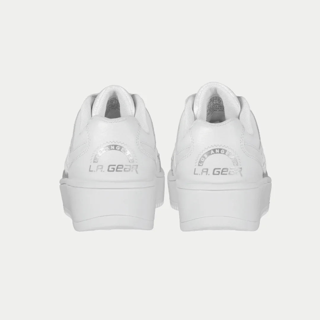LA Gear Kids Flame Lowtop | White - Willow & Luna