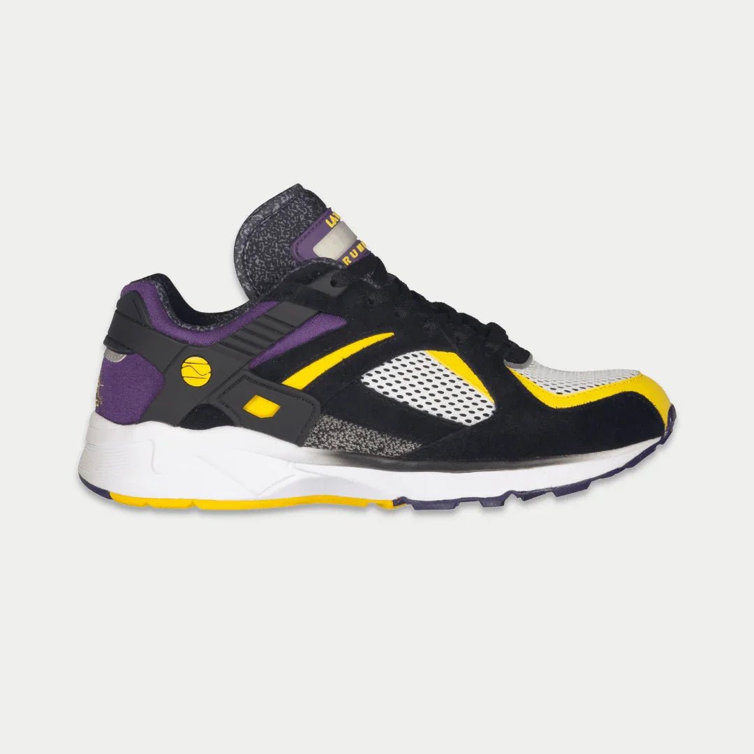 LA Gear Men's Catapult Light - Up Lowtop | Black x Purple x Yellow - Willow & Luna