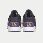 LA Gear Men's Catapult Light - Up Lowtop | Black x Purple x Yellow - Willow & Luna