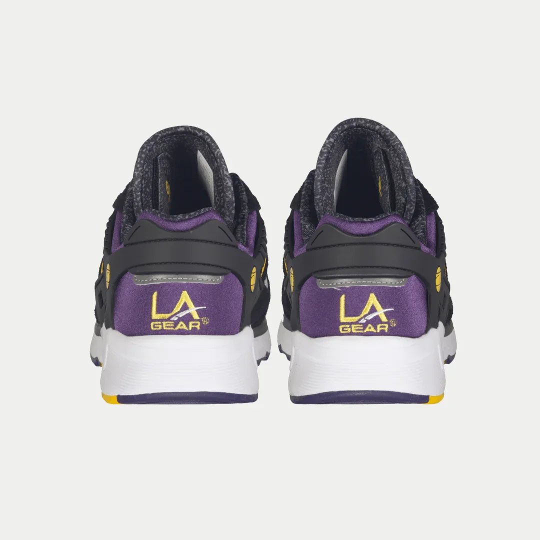 LA Gear Men's Catapult Light - Up Lowtop | Black x Purple x Yellow - Willow & Luna