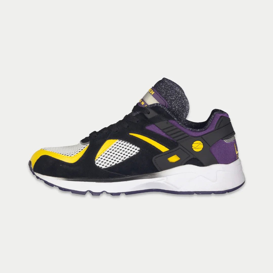 LA Gear Men's Catapult Light - Up Lowtop | Black x Purple x Yellow - Willow & Luna