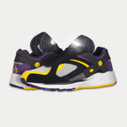 LA Gear Men's Catapult Light - Up Lowtop | Black x Purple x Yellow - Willow & Luna