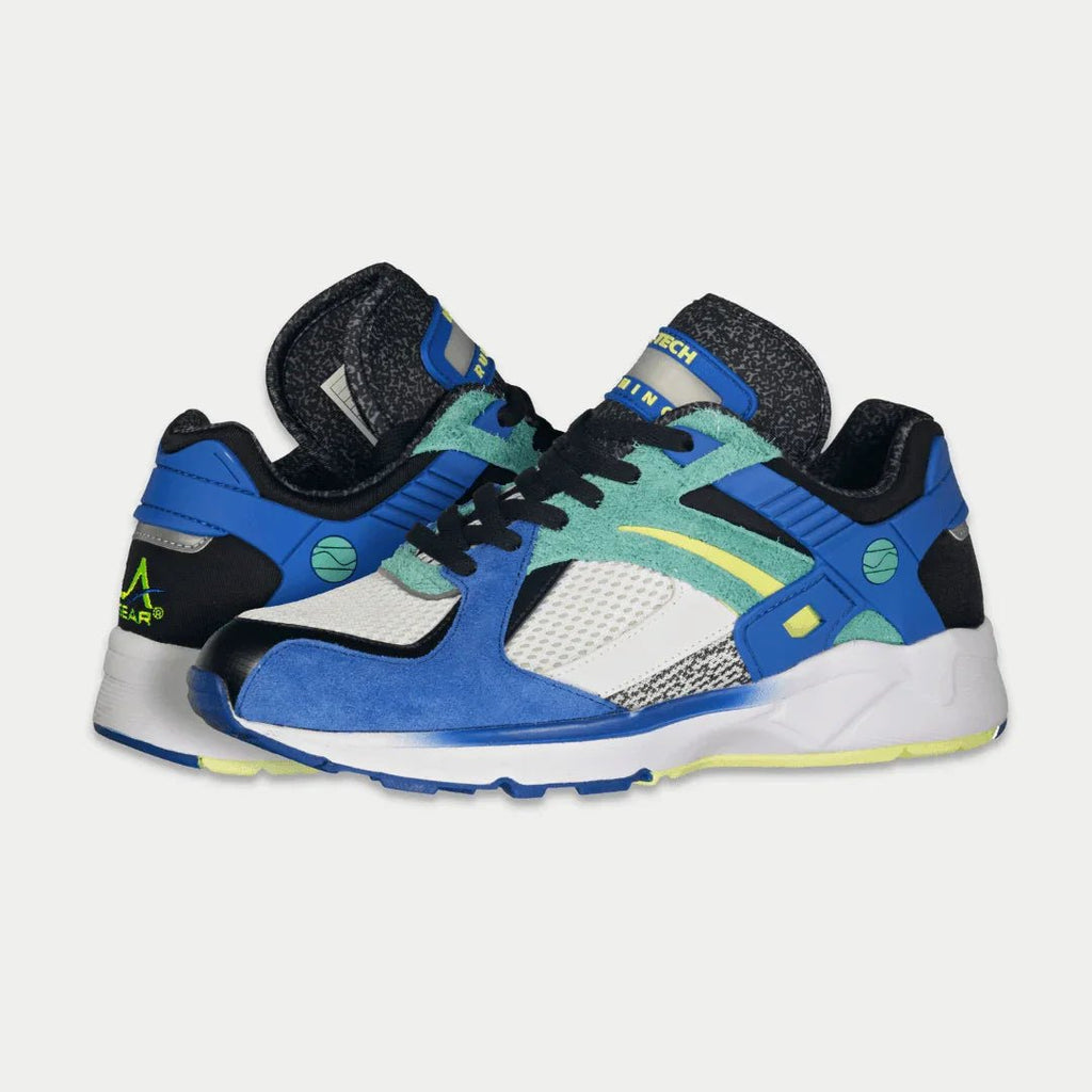 LA Gear Men's Catapult Light - Up Lowtop | Blue x Green - Willow & Luna