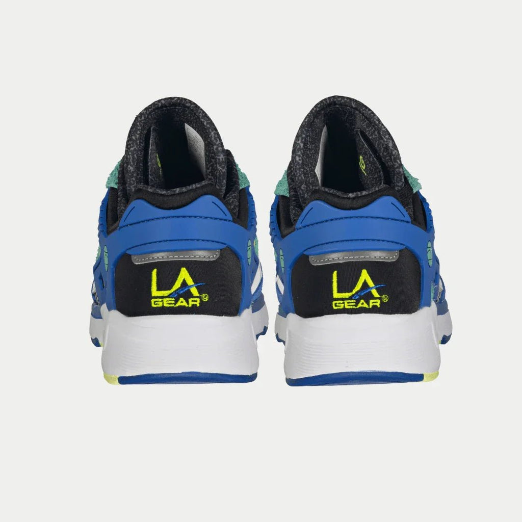 LA Gear Men's Catapult Light - Up Lowtop | Blue x Green - Willow & Luna