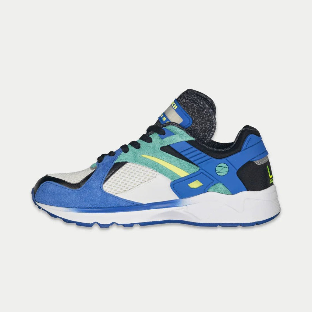 LA Gear Men's Catapult Light - Up Lowtop | Blue x Green - Willow & Luna
