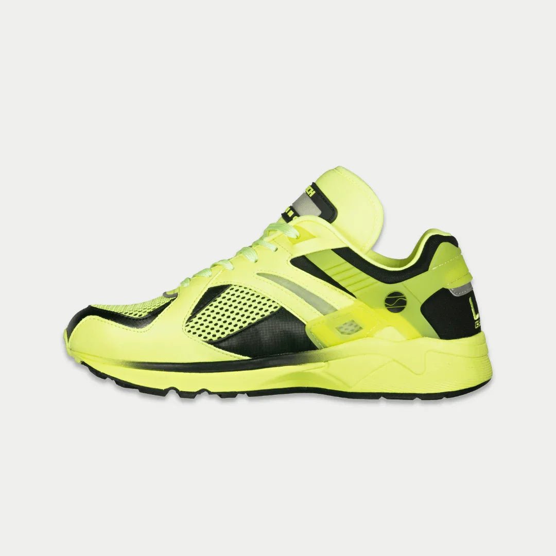 LA Gear Men's Catapult Light - Up x Glow Lowtop | Neon Yellow x Black - Willow & Luna