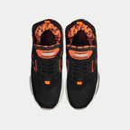LA Gear Men's Turbo Light - Up Mid | Black x Neon Red - Willow & Luna