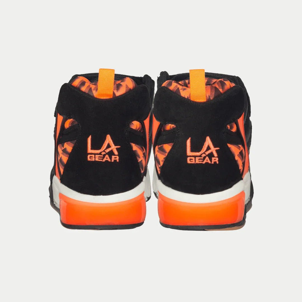 LA Gear Men's Turbo Light - Up Mid | Black x Neon Red - Willow & Luna