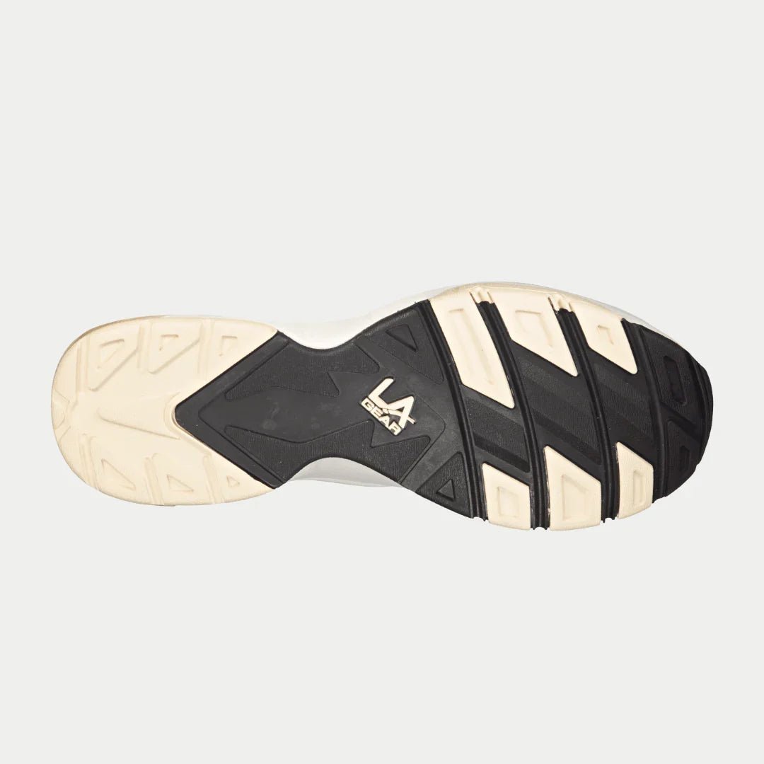 LA Gear Men's Turbo Light - Up Mid | Off - White x Black - Willow & Luna