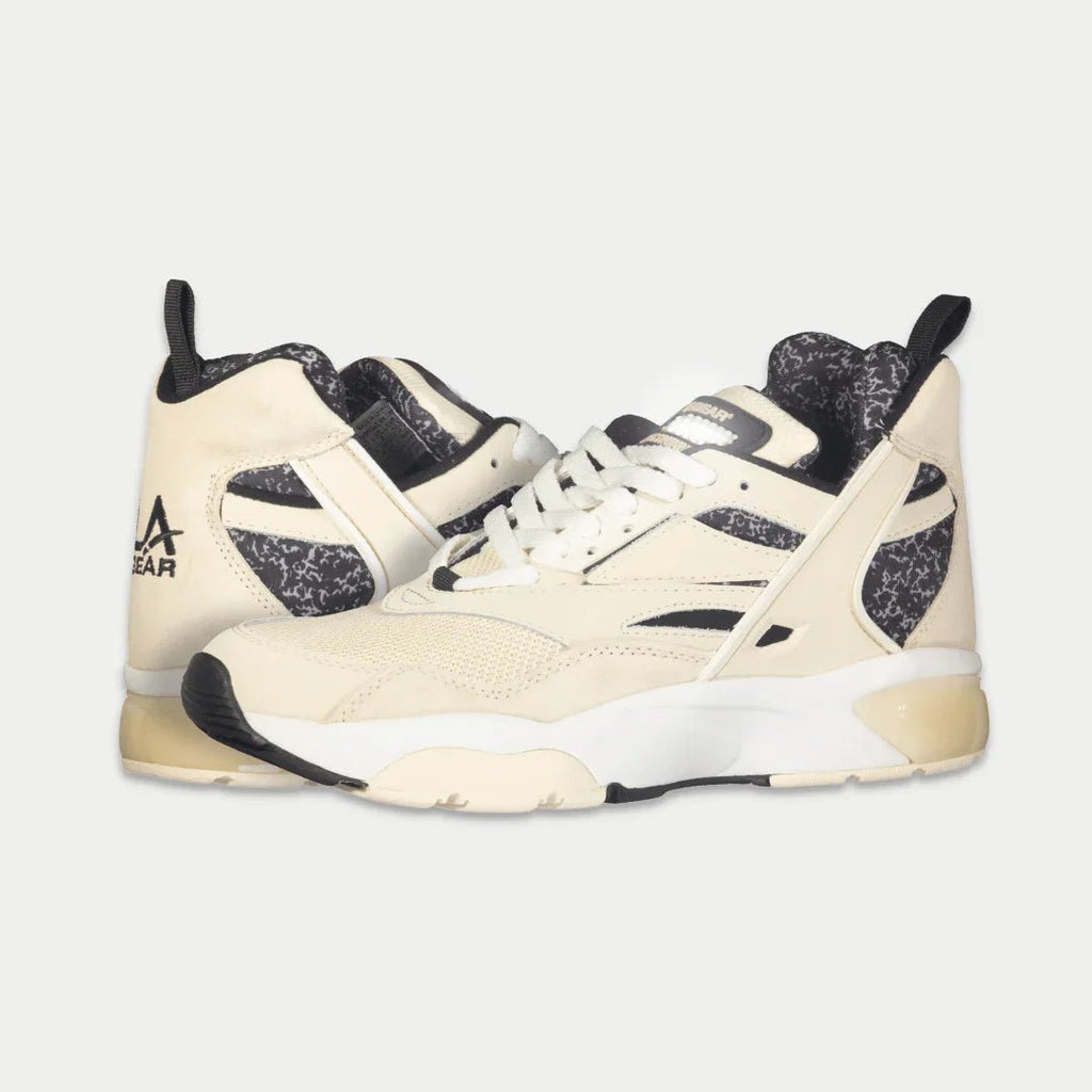LA Gear Men's Turbo Light - Up Mid | Off - White x Black - Willow & Luna