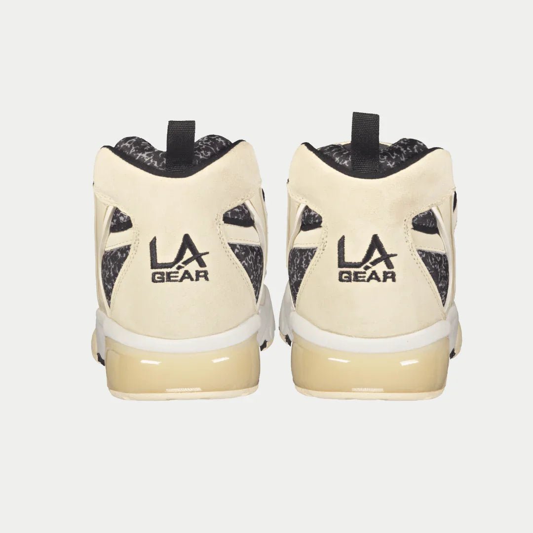 LA Gear Men's Turbo Light - Up Mid | Off - White x Black - Willow & Luna