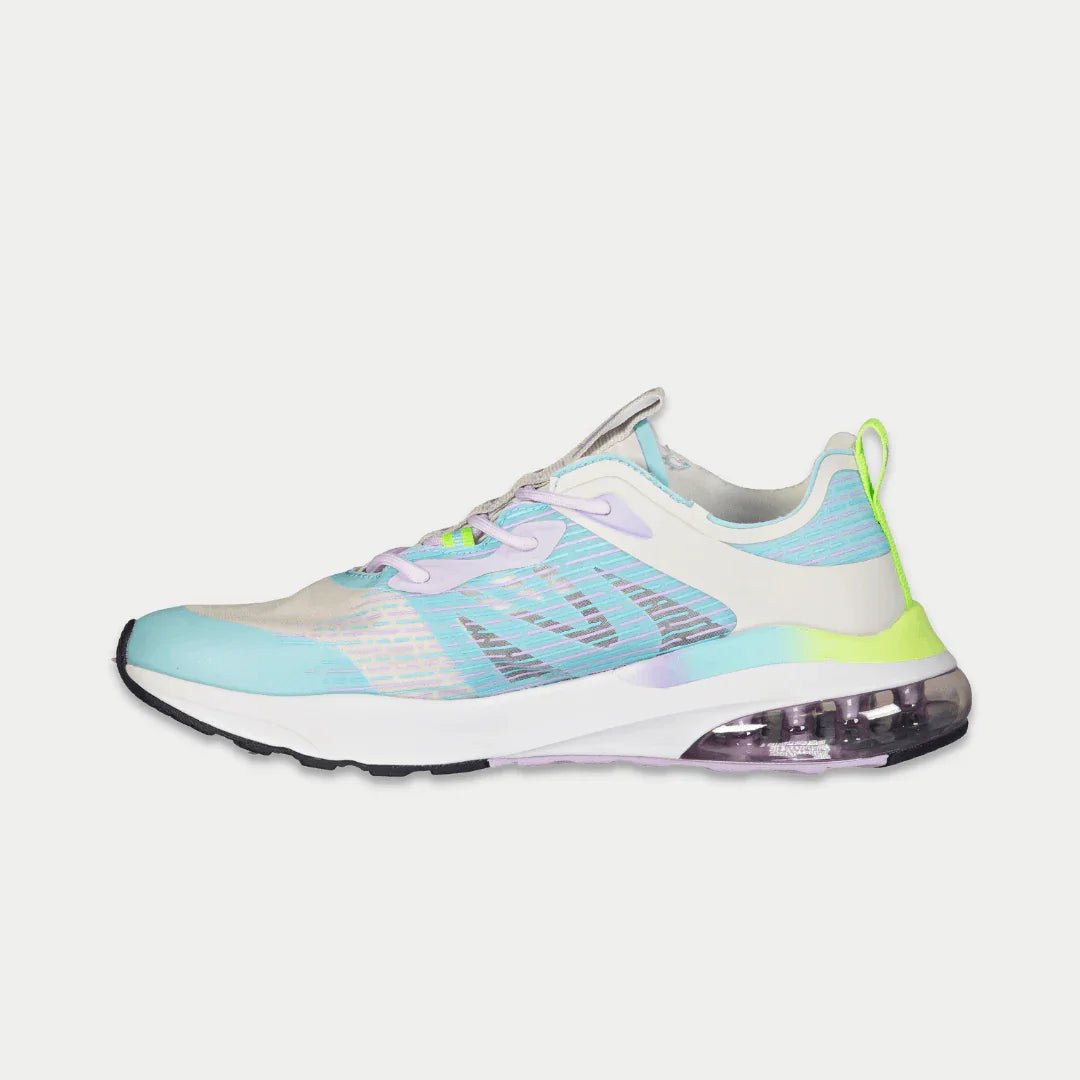 LA Gear Women’s Artesia Lowtop | Gray x Light Blue - Willow & Luna