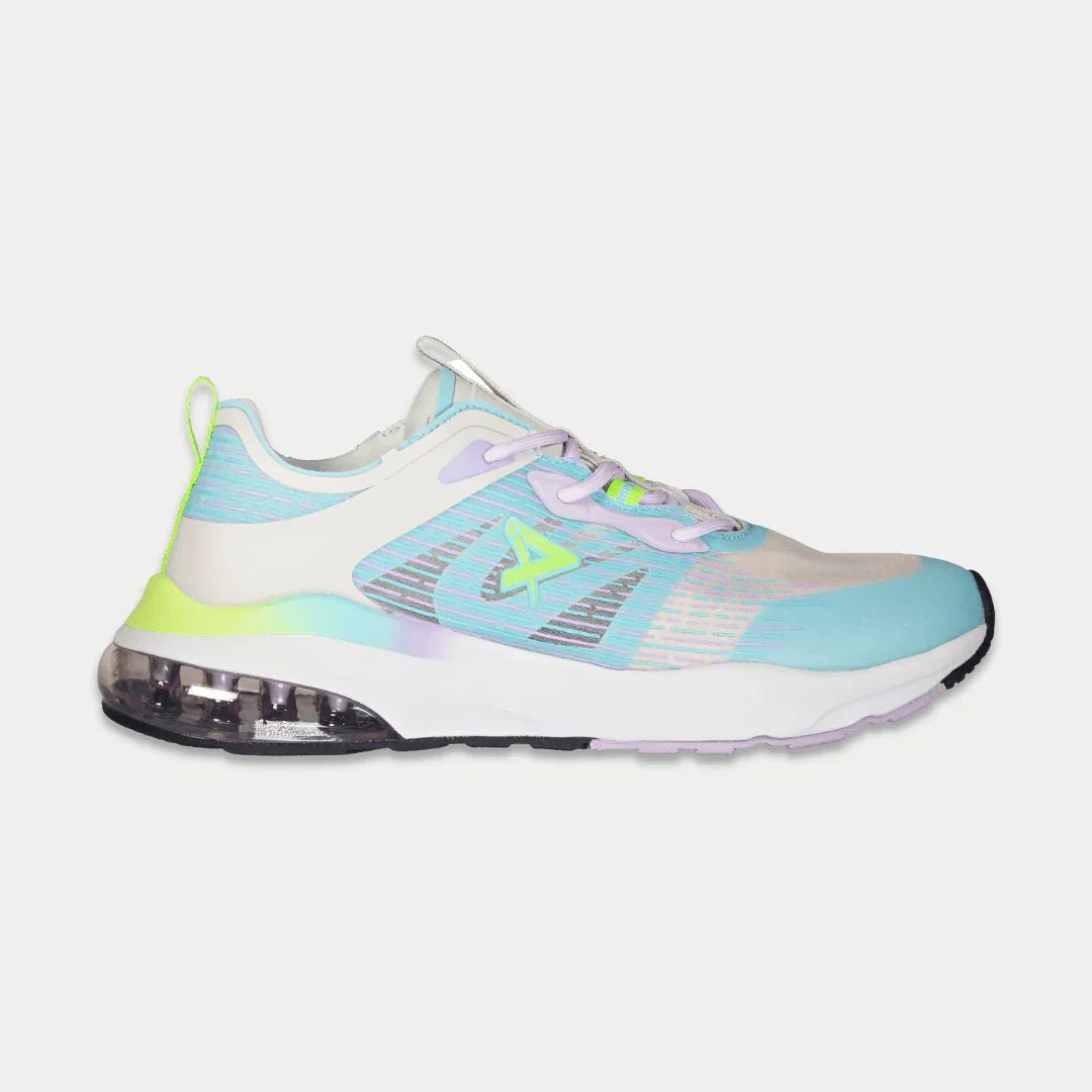 LA Gear Women’s Artesia Lowtop | Gray x Light Blue - Willow & Luna