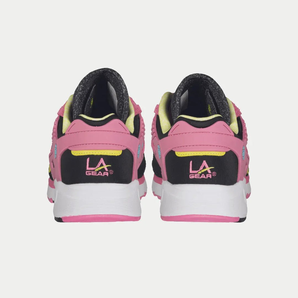 LA Gear Women's Catapult Light - Up Lowtop | Black x Pink - Willow & Luna