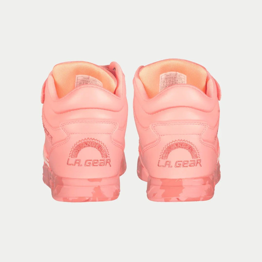 LA Gear Women's Flame Hightop | Neon Peach Glow - Willow & Luna
