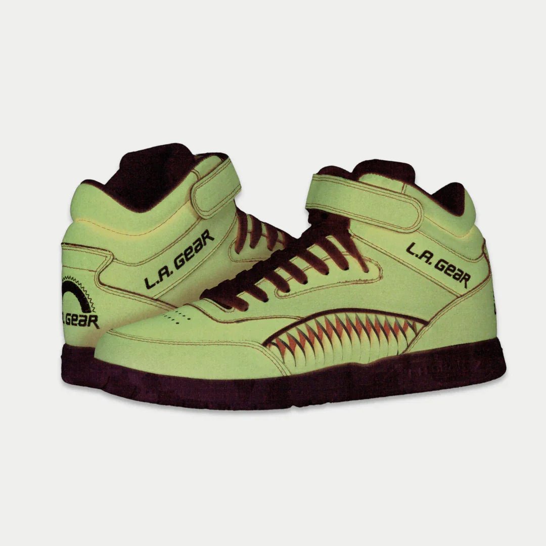 LA Gear Women's Flame Hightop | Neon Peach Glow - Willow & Luna