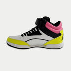 LA Gear Women's Flame Retro Hightop | Black x Pink x Lime - Willow & Luna